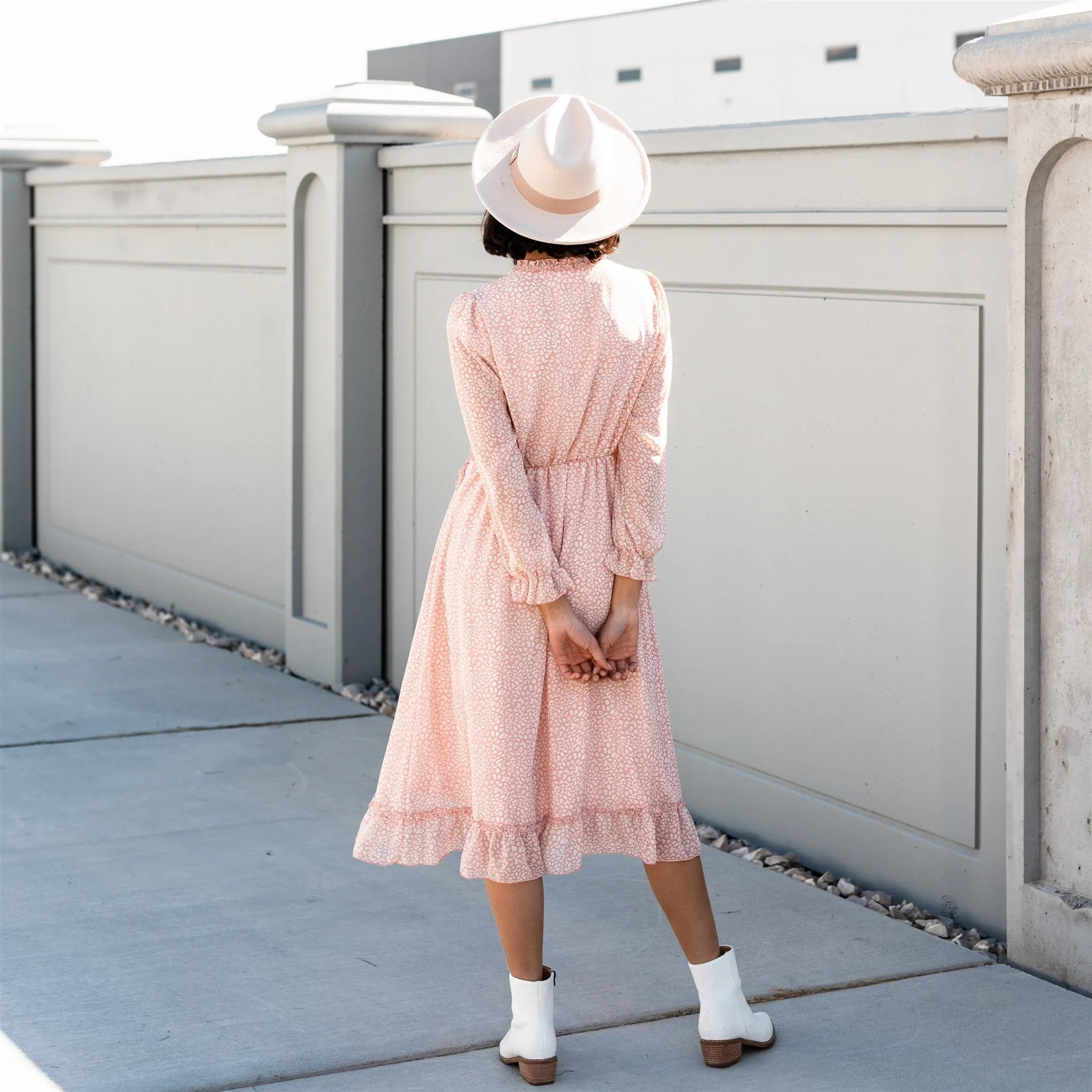 The Savannah Dress: Pink