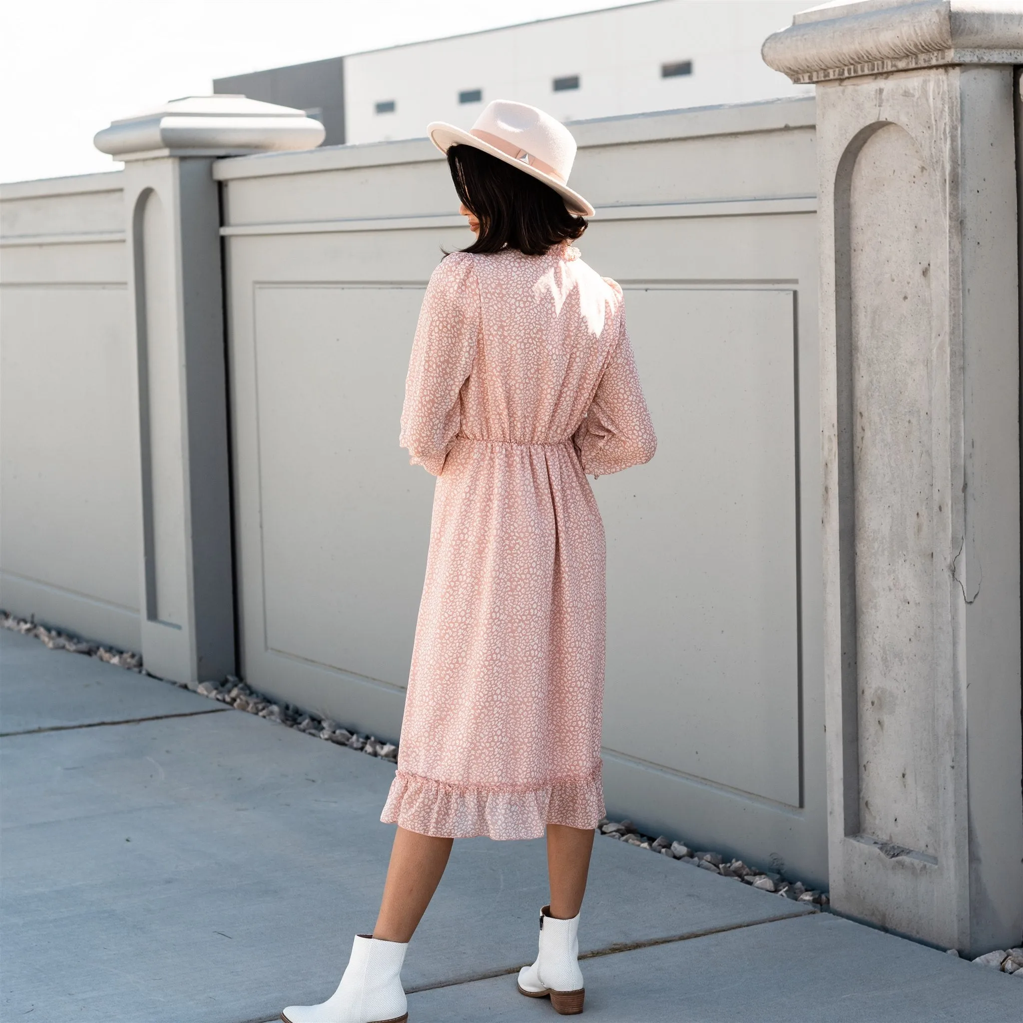 The Savannah Dress: Pink