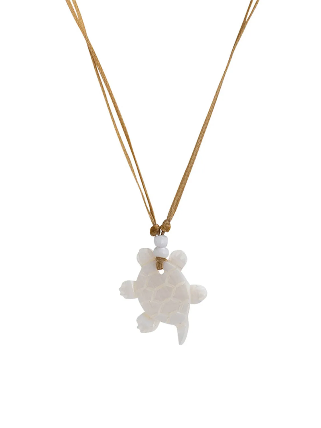 Turtle - Mother of Pearl Necklace