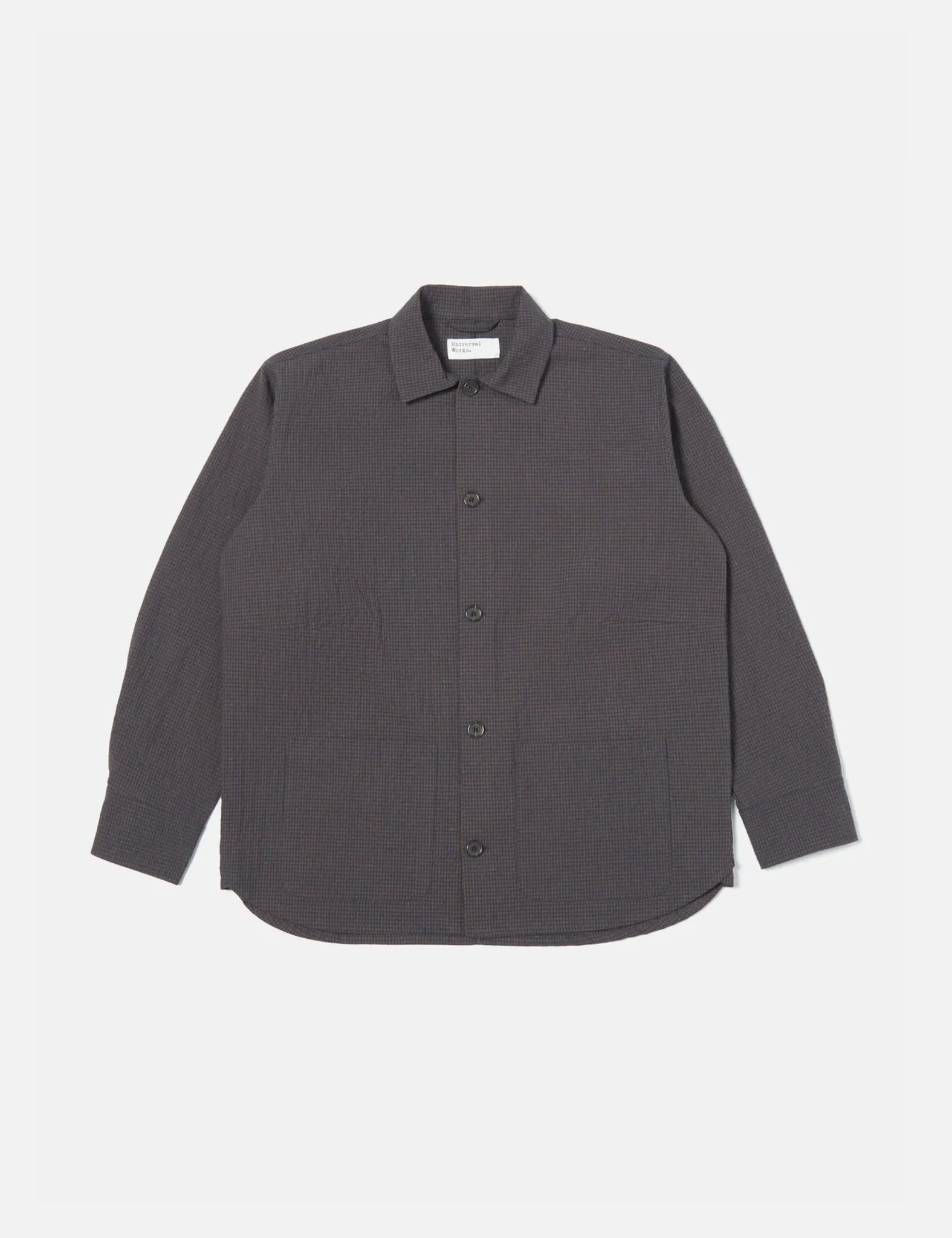 Universal Works Travail Overshirt (Ospina) - Navy Blue