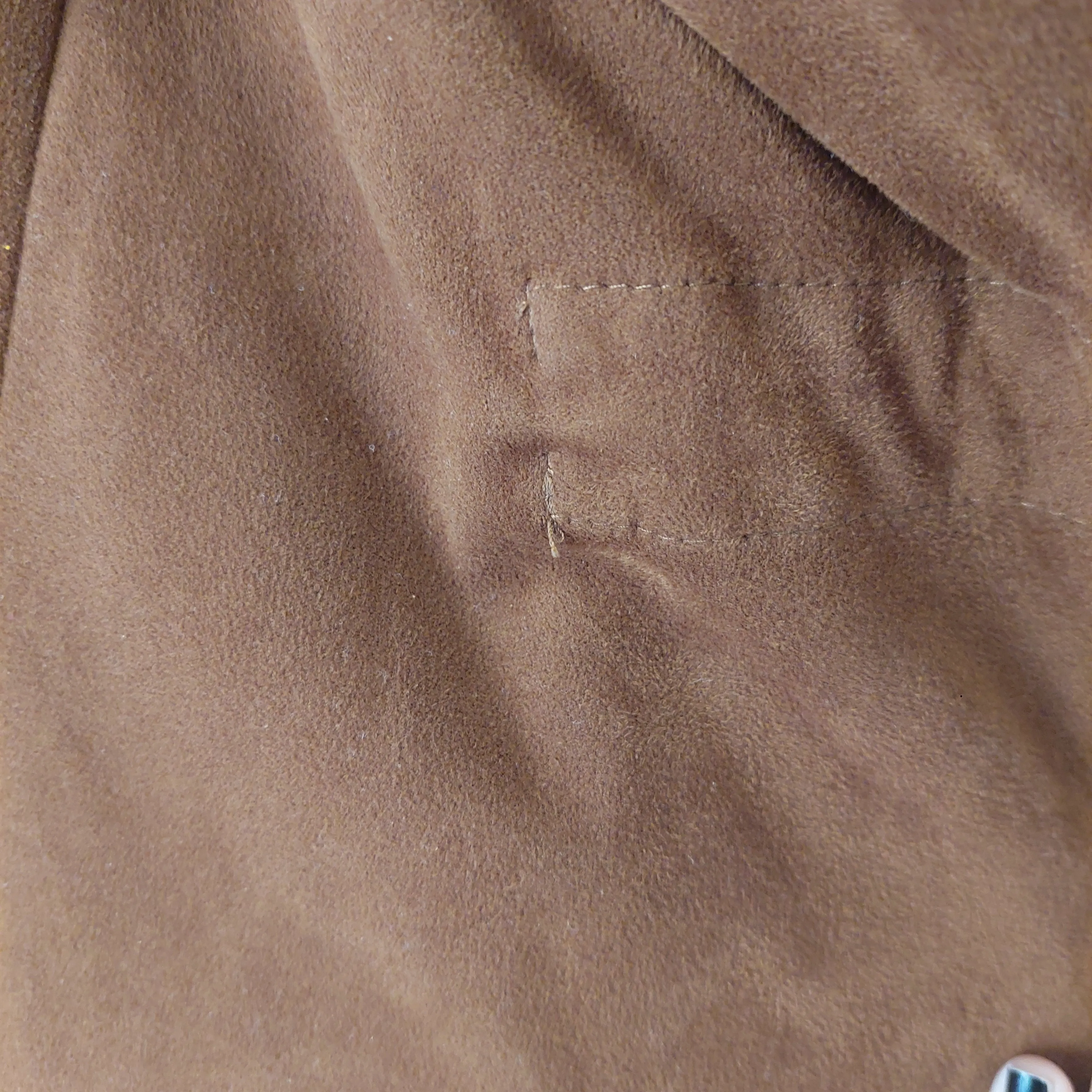 ZARA Brown Suede Waterfall Jacket | Pre loved |